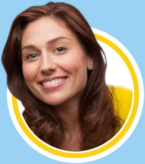 woman smiling