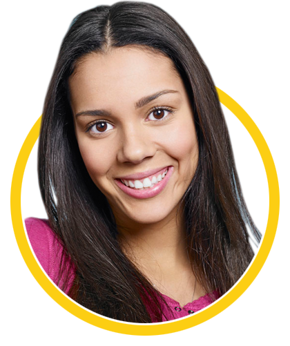 teen smiling