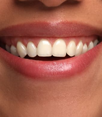 woman smiling