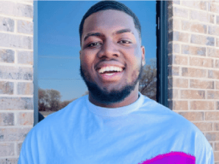 man smiling