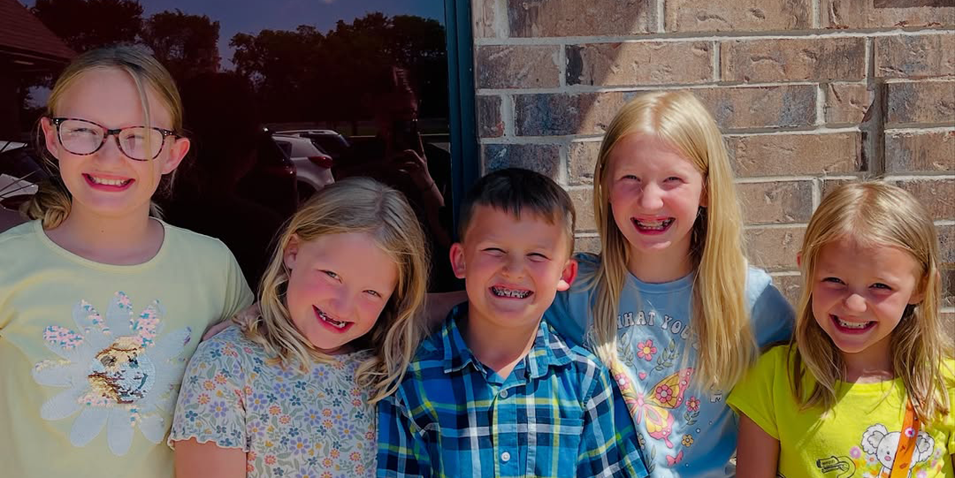 young smile brite ortho patients smiling